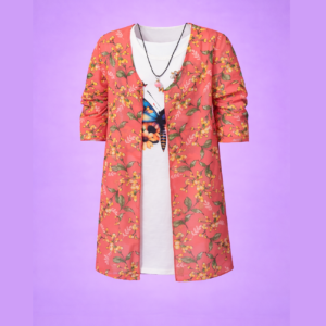 pink shurg with butterfly top (imported)