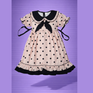 skin & black frock (imported)