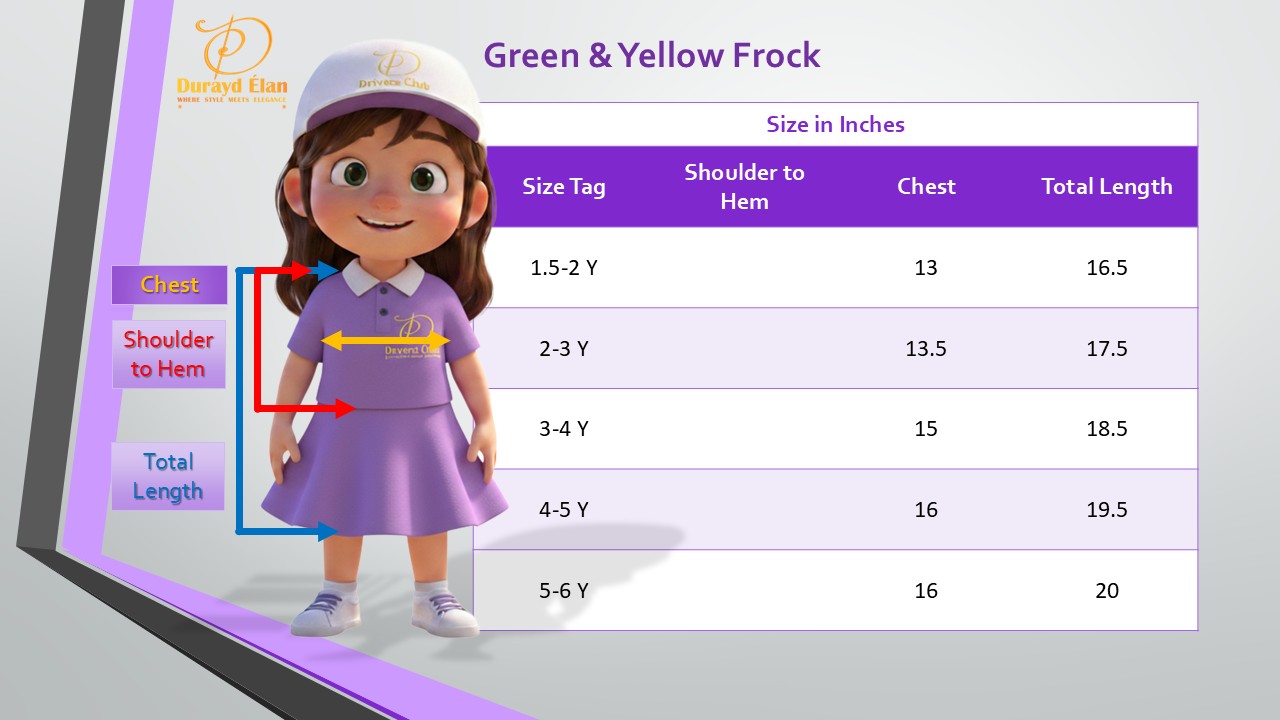 green & yellow frock green & yellow frock