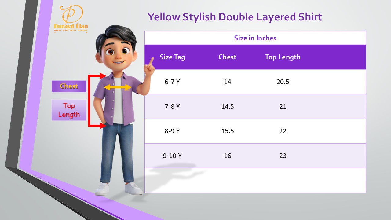 yellow stylish double layered shirt (imported) yellow stylish double layered shirt (imported)