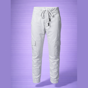 six pocket cargo pants (white) (export quality)