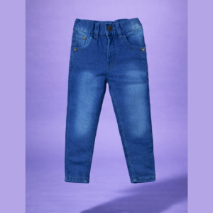 denim mini plain blue jeans