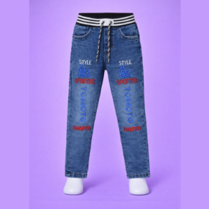 denim blue jeans (tomato)
