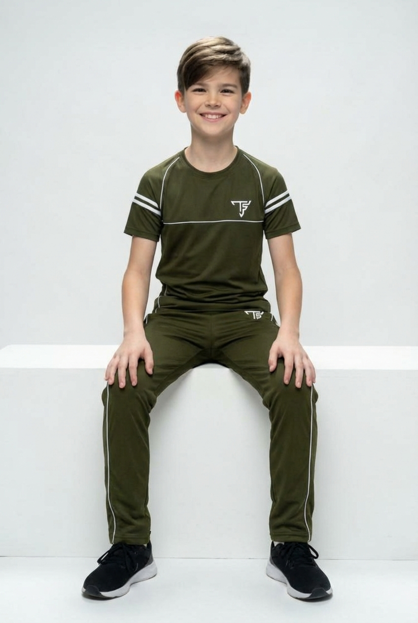 olive green track suit olive green track suit