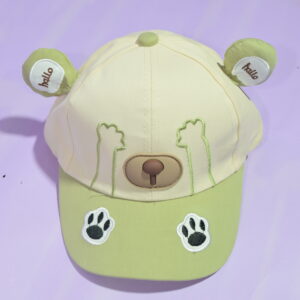 skin & brown kids cartoon cap (imported)