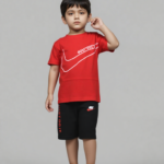 Red & Black Co-Ord Short Set (Imported)