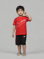 Red & Black Co-Ord Short Set (Imported)
