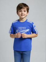 Blue Nike T-Shirt (Imported) - Image 4