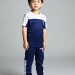 Blue and White Track Suit