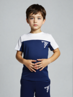Blue and White Track Suit - Image 3