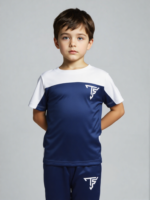 Blue and White Track Suit - Image 5