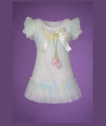 Green & Yellow Frock (Imported) - Image 2