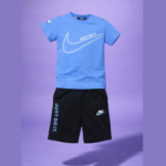 Blue & Black Short Set (Nike) (Imported)