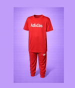 Red Track Suit (Addidas) - Image 2