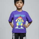 Purple & Black Short Set (Imported)