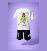 White & Black Short Set (Imported) - Image 2