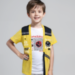 Yellow Stylish Double Layered Shirt (Imported)