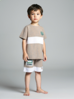 Skin & Brown Short Set (Imported) - Image 5