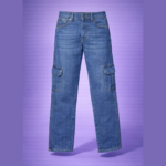 Six Pocket Jean Pants (Blue) (Export Quality)