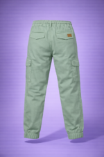 Six Pocket Cargo Pants (Sage Green) - Image 2