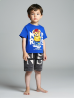 Blue & Grey Jeans Short Set (Imported)