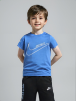 Blue & Black Short Set (Nike) (Imported) - Image 3