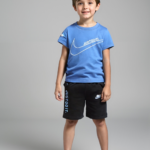 Blue & Black Short Set (Nike) (Imported)