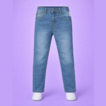 Blue Plain Denim Jeans (Export Quality)