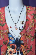 Pink Shurg with Butterfly Top (Imported) - Image 5