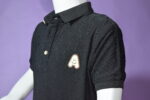 Black Textured Polo (Imported) - Image 5