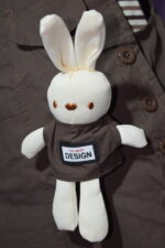 Dark Brown Romper with Lining Shirt & Bear (Imported) - Image 6