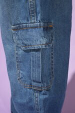 Six Pocket Jean Pants (Blue) (Export Quality) - Image 2