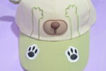 Skin & Olive Green Kids Cartoon Cap (Imported) - Image 2