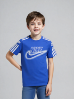 Blue Nike T-Shirt (Imported) - Image 3