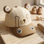 Skin & Brown Kids Cartoon Cap (Imported)