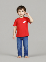 Red Nike T-Shirt (Imported) - Image 3