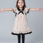 Skin & Black Frock (Imported)