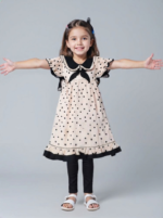 Skin & Black Frock (Imported)