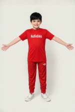 Red Track Suit (Addidas) - Image 3