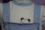 Blue and White Dungaree - Premium Cottom (Imported) - Image 4