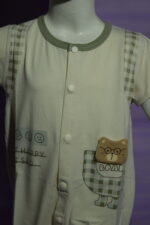Green Romper Set (Premium Cotton) - Imported - Image 3
