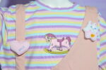 Pink Unicorn T-Shirt & Romper (Premium Cotton) - Image 3